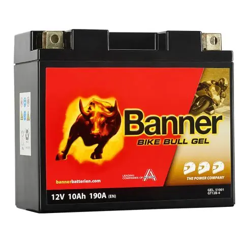 Populär Banner Bike Bull GEL GEL51001 Startbatteri